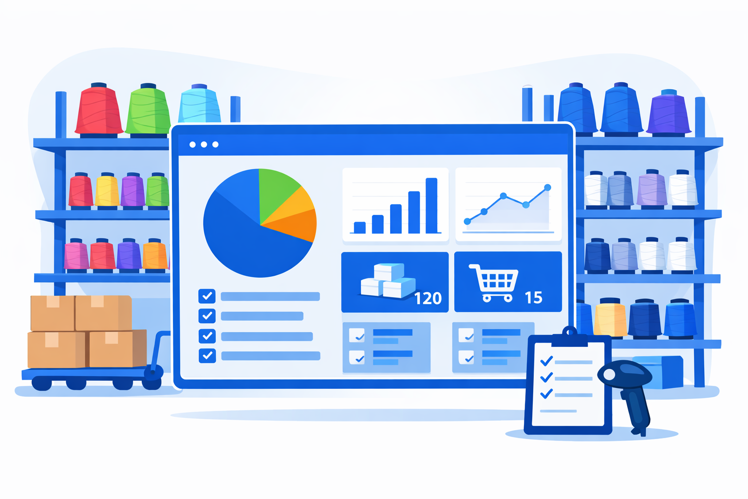 珍妮纱线管理系统